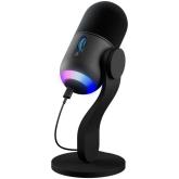 LOGITECH G Yeti GX RGB Gaming Microphone - LIGHTSYNC - BLACK - USB