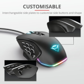 Mouse Trust GXT 970, Gaming Mouse, negru