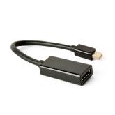 ADAPTOR video GEMBIRD, Mini-DisplayPort (T) la DisplayPort (M), rezolutie maxima 4K (3840 x 2160) la 30Hz, black, 