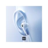 CASTI Baseus Encok CZ19, in ear, pt smartphone, microfon pe casca, conectare prin cablu USB Type-C, alb 