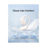 CASTI Baseus Bowie Eli 2i Fit Open-Ear True Wireless, on ear, pt smartphone, microfon pe casca, conectare prin Bluetooth 6.0, alb 