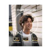 CASTI Baseus Bowie Eli 2i Fit Open-Ear True Wireless, on ear, pt smartphone, microfon pe casca, conectare prin Bluetooth 6.0, alb 