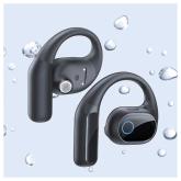 CASTI Baseus Bowie Eli 2i Fit Open-Ear True Wireless, on ear, pt smartphone, microfon pe casca, conectare prin Bluetooth 6.0, negru 