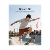 CASTI Baseus Bowie Eli 2i Fit Open-Ear True Wireless, on ear, pt smartphone, microfon pe casca, conectare prin Bluetooth 6.0, negru 