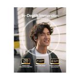 CASTI Baseus Bowie Eli 2i Fit Open-Ear True Wireless, on ear, pt smartphone, microfon pe casca, conectare prin Bluetooth 6.0, negru 