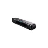 BOXA Baseus AeQur DS10 Mini Soundbar, bluetooth 5.3 + cablu USB Type-C, 7 culori RGB, negru, 