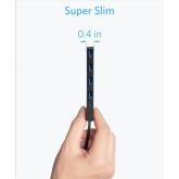 HUB USB Anker 4-in-1, porturi: 4 x USB 3.2 gen 1, conectare prin USB 2.0 (T), rata transfer 5 Gbps, ABS, negru