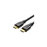 Cablu video Vention, HDMI(T) la HDMI(T), 1.5m, rezolutie maxima 8K la 60Hz/4K la 120Hz, conectori auriti, cupru/argint, invelis PVC, negru, 