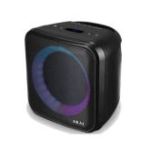Boxa portabila Akai ABTS-S6, Bluetooth 5.0, putere reala 20W, radio FM, functie Karaoke, lumini dinamice, telecomanda, intrare microfon, difuzor 6.5