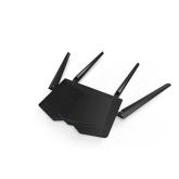 Router Wireless TENDA AC6, Dual- Band AC1200, 1*10/100MbpsWAN port, 3*10/100Mbps LAN ports, 4 antene externe 5dBi, 1*WiFi on/off,1* Reset/WPS button.
