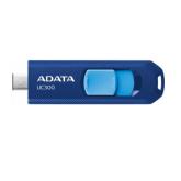 MEMORY DRIVE FLASH USB-C 64GB/ACHO-UC300-64G-RNB/BU ADATA 