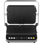 AENO ''Electric Grill EG5: 2000W, 2 heating modes - Lower Grill, Both Grills, 6 preset programs, Defrost, Max opening angle -180°, Temperature regulation, Timer, Removable double-sided plates, Plate size 320*220mm''
