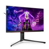 MONITOR AOC AG324UX 31.5 inch, Panel Type: IPS, Backlight: WLED, Resolution: 3840x2160, Aspect Ratio: 16:9,  Refresh Rate:144Hz, Response time GtG: 1ms, Brightness: 350 cd/m², Contrast (static): 1000:1, Contrast (dynamic): 80M:1, Viewing angle: 178º(R/L),