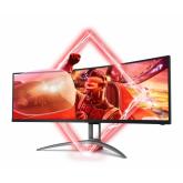 MONITOR AOC AG493UCX2 48.8 inch, Panel Type: VA, Backlight: WLED ,Resolution: 5120x1440, Aspect Ratio: 32:9, Refresh Rate:165Hz, Responsetime GtG: 4ms, Brightness: 400 cd/m², Contrast (static): 3000:1,Contrast (dynamic): 80M:1, Viewing angle: 178º(R/L), 1