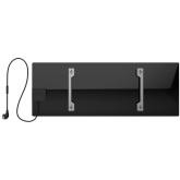 AENO Premium Eco Smart Heater, 700W, Tempered glass, Infrared+convection heating type, Led display Plug type: Europe (E/F type), BLACKManufacturer: AENO