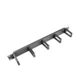 LANBERG AK-1202-B Lanberg cable management panel type B, 19, 1U, black