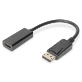 DIGITUS adaptor cable displayPort HDMI M/F 0.15m AW28 