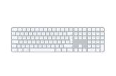 Tastatura Apple Magic Keyboard (2021) with Touch ID and Numeric Keypad Romanian (2021), wireless, silver