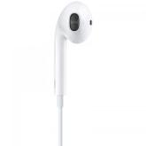 Casti in-ear Apple EarPods with Lightning Connector Remote and Mic MMTN2ZM/A, albe