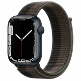Ceas Smartwatch Apple Watch SE (v2) Cellular, 40mm Space Grey Aluminium Case with Tornado/Grey Sport Loop