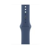 Apple Watch SE2 v3 GPS 44mm Silver Alu Case with Denim Sport Band - S/M