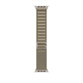 Apple Watch Ultra2 Cellular, 49mm Titanium Case w Olive Alpine Loop - Medium