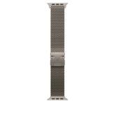 Apple Watch Ultra2 v2 Cellular 49mm Natural Titanium Case with Natural Titanium Milanese Loop - S