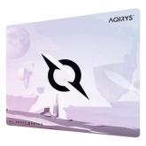 Mousepad AQIRYS Gravity Medium, fabricat din material din microfibra, dimensiuni 450 x 400 x 4 mm, alb