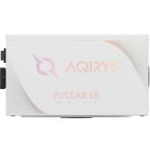 Sursa Aqirys Pulsar LS 550W 80+ White certified, culoare alba  Continuous power: 550W Form factor: ATX ATX Version: 2.31 Efficiency: 80PLUS® White certified Intel® C6/C7: Yes PFC: Active Illumination: No Modular cables: No Cable type: Flat, white Fan size