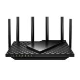 TP-LINK AX5400 Dual-Band Gigabit WI-FI6 Router, ARCHER AX72 PRO, Standarde wireless: IEEE 802.11ax/ac/n/a 5 GHz, IEEE 802.11ax/n/b/g 2.4 GHz, Viteze wireless: 5 GHz: 4804 Mbps (802.11ax, HE160), 2.4 GHz: 574 Mbps (802.11ax), Acoperire: 3 camere, 6 x anten