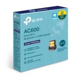 Adaptor wireless TP-Link, ARCHER T2UB NANO; AC600 Dual-band, USB 2.0; Bluetooth 4.2, Wireless Standards: EEE 802.11ac, IEEE 802.11a, IEEE 802.11n, IEEE 802.11g, IEEE 802.11b, 5GHz - 433Mbps, 2.4GHz 200Mbps, Dimensiuni: 15.7*7.4*19.2mm.