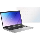 Laptop ASUS 14'' E410MA, HD, Procesor Intel® Celeron® N4020 (4M Cache, up to 2.80 GHz), 4GB DDR4, 256GB SSD, GMA UHD 600, No OS, Dreamy White