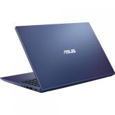 Laptop ASUS X515EA-BQ851, 15.6-inch, FHD (1920 x 1080) 16:9, i5-1135G7,  4GB DDR4 on board + 4GB DDR4 SO-DIMM, 512GB, Intel Iris X. Graphics Peacock Blue, DOS, 2 years