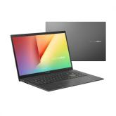 Laptop ASUS Vivobook M513UA-L1297, 15.6-inch, FHD (1920 x 1080) 16:9, OLED, AMD.Ryzen(T) 5.5500U AMD Radeon(T) Graphics, 8GB DDR4 on board, 512GB  Indie Black, Without.OS, 2 years