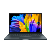 Laptop ASUS ZenBook UM5500QE-KY204X, 15.6-inch TouchScreen, FHD (1920 x 1080), AMD Ryzen™ 7 5800H Mobile Processor (8-core/16-thread, 20MB cache, up to 4.4 GHz max boost), 16GB, 1TB SSD, NVIDIA® GeForce® RTX™ 3050Ti, Windows 11 Pro, Pine Grey 