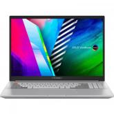 Laptop ASUS Vivobook Pro N7600PC-KV032X, 16.0-inch WQXGA (2560 x 1600), Intel® Core™ i7-11370H Processor 3.3 GHz (12M Cache, up to 4.8 GHz, 4 cores), 16GB, 1TB SSD, NVIDIA® GeForce® RTX™ 3050, Windows 11 Pro, Cool Silver
