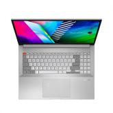 Laptop ASUS Vivobook Pro M7600QE-L2035R, 16.0-inch WQUXGA (3840 x 2400), AMD Ryzen™ 9 5900HX Processor  3.3GHz (16M Cache, up to 4.6GHz, 8 cores), 32GB, 1TB SSD, NVIDIA® GeForce® RTX 3050 Ti, Windows 10 Pro, Meteor White