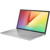 Laptop ASUS Vivobook, X712EA-BX571, 17.3-inch, HD+ (1600 x 900) 16:9,  i5-1135G7 Processor 2.4 GHz (8M Cache, up to 4.2 GHz, 4 cores), Intel Iris X Graphics (available for i5r password, Plastic, Transparent Silver, Without OS, 2 years