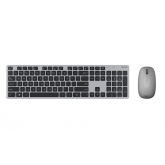Kit Tastatura + Mouse Asus W5000, Wireless, gri