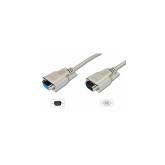 ASSMANN VGA Monitor extension cable HD15 M/F 5.0m 3CF/4C be 