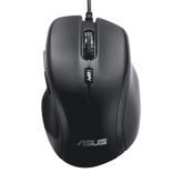 Mouse ASUS UX300 PRO, Optic, cu fir, rezolutie 1000/1600/2400/3200dpi, Weight: 95g, Dimensions: 109x75x40mm, design ergonomic, pentru mana dreapta, Black