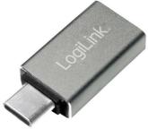 ADAPTOR LOGILINK OTG, pt. smartphone, USB 3.2 Type-C (T) la USB-A 3.0 (M), 5V / 3A 15W, negru, 