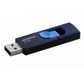 MEMORIE USB 2.0 ADATA 32 GB, retractabila, carcasa plastic,BLUE/NAVY, 