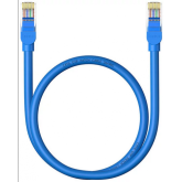 PATCH CORD UTP Baseus Cat6, fire din cupru, round cable, viteza maxima 1 Gbps, PVC, 0.5m, albastru 