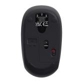 MOUSE Baseus PC sau NB wireless, 2.4GHz si Bluetooth, optic, 800/ 1200/1600 dpi,butoane/scroll 3/1, gri,
