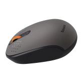 MOUSE Baseus PC sau NB wireless, 2.4GHz si Bluetooth, optic, 800/ 1200/1600 dpi,butoane/scroll 3/1, gri,