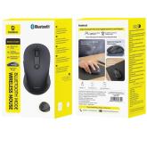 MOUSE Baseus F02 PC sau NB, bluetooth, optic, 800/ 1200/1600 dpi,butoane/scroll 6/1, silent click, negru,