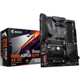 Gigabyte Main Board desktop B550 AORUS ELITE AX V2 (AM4, 4xDDR4, 3xPCIe x16, 1xPCIe X1, 2xM.2, 4xSATAIII, RAID, 2xUSB3.2 Gen2, 5x USB3.2 Gen1,1xUSB Type-C, 6xUSB 2.0/1.1, DP, HDMI, Realtek ALC1200, Wi-Fi 6 AX200, BT5, 2.5GLAN) ATX Retail