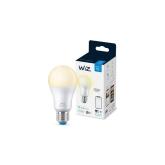 Bec LED inteligent WiZ Connected Dimmable A60, Wi-Fi, E27, 8W (60W), 806 lm, lumina calda (2700K), dimabil, compatibil Google Assist ant/Alexa/Siri