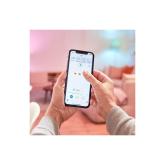 Bec LED inteligent WiZ Connected Dimmable C37, Wi-Fi, E14, 4.9W (40W) ,470 lm, lumina calda (2700K), dimabil, compatibil Google Assistant/Alexa/Siri